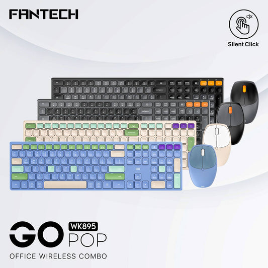 Combo Fantech WK895 Wireless Negro