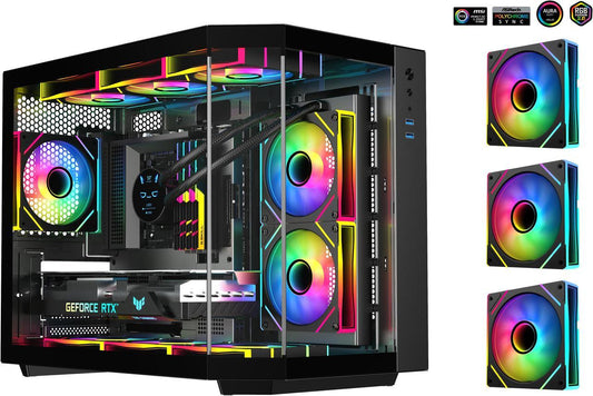 Case Sama 2771 Black Micro-ATX Tower Gaming