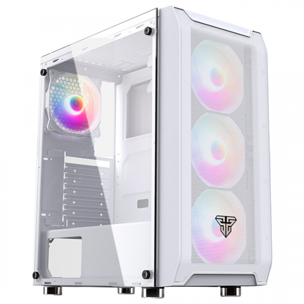 Case Fantech  CG80 Blanco