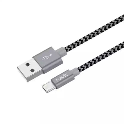 Cable Havit HV-CB727X Micro-USB 2.1 A Gris