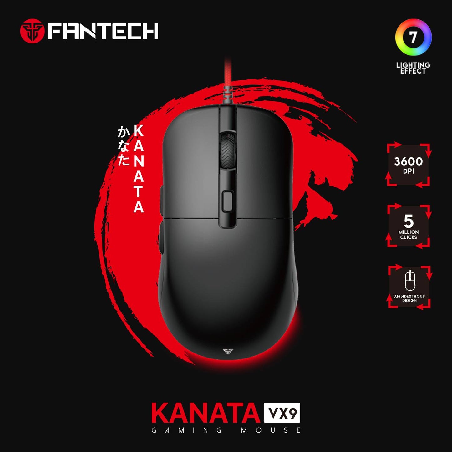 Mouse Fantech VX9 Katana