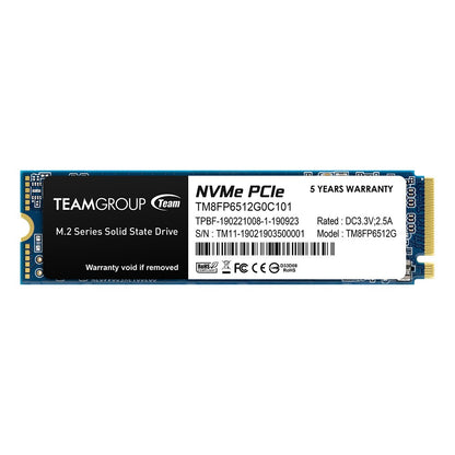 SSD NVME Team Group MP33  Gen3 512GB