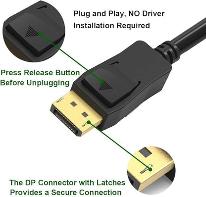 Cable  Ukyee Display Port  1.2