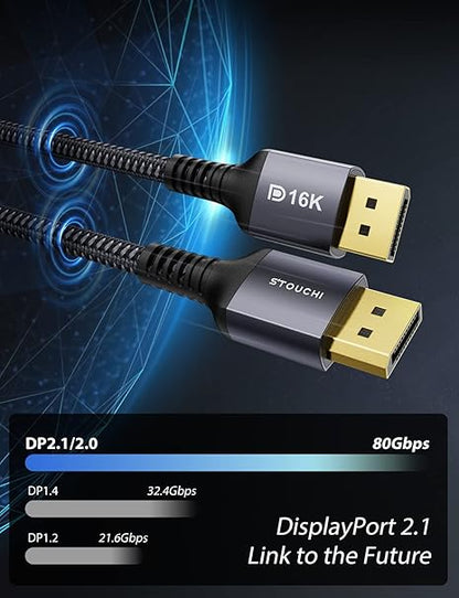 Cable  Stouchi Display Port 2.1