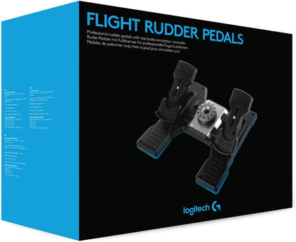 Simulador Logitech Flight Rudder Pedals