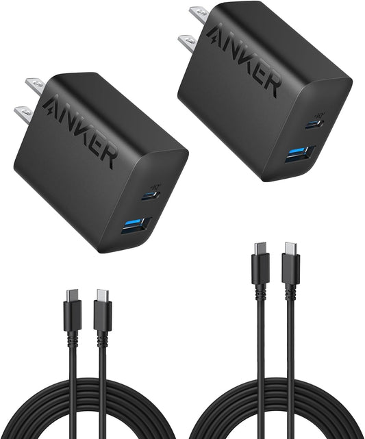 Cargador Anker USB C Charger 20W 5 ft USBC Cable Included