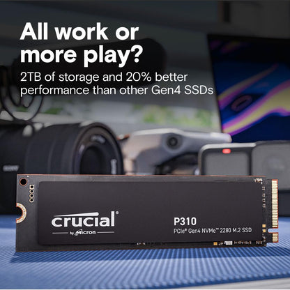 SSD NVMe Crucial P310 500GB 2280 PCIe Gen4