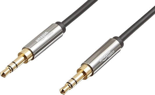 Adatador Amazon Basics cable de audio auxiliar de 0.138 in para altavoz estéreo