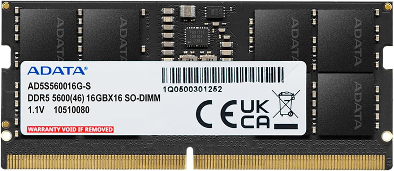 Ram Adata DDR5 5600MHz 16GB(1x16GB) CL46 SODIMM