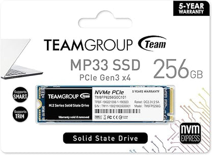 SSD NVME Team Group 256 nvme 3.0