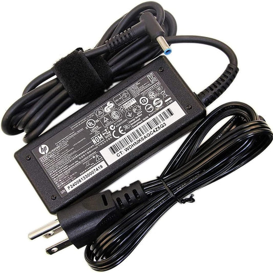 Cargador HP 65W Punta azul