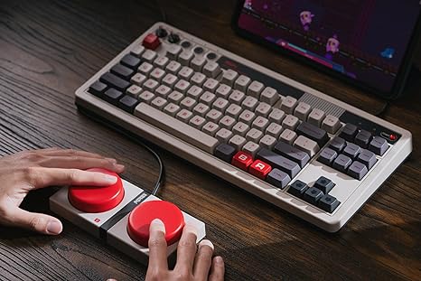 Teclado 8Bitdo Retro Mechanical Keyboard Wirelees