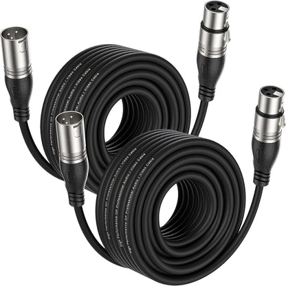 Cable de micrófono GearIT XLR a XLR 50 pies