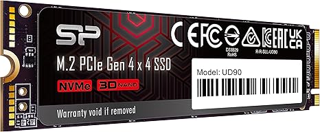 SSD NVME Silicon Power 4tb nvme 4.0 UD90