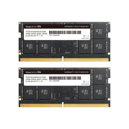 RAM TEAMGROUP Elite SODIMM DDR5 32GB (2x16GB) 4800MHz