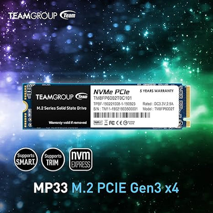 SSD NVME Team Group 256 nvme 3.0