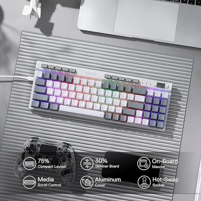 Teclado Redragon K655 Magic-Wand SE