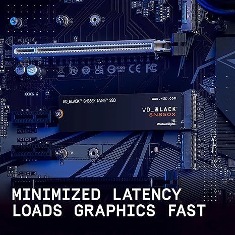 SSD NVME Western Digital SN850X 1TB Gen4 PCIe