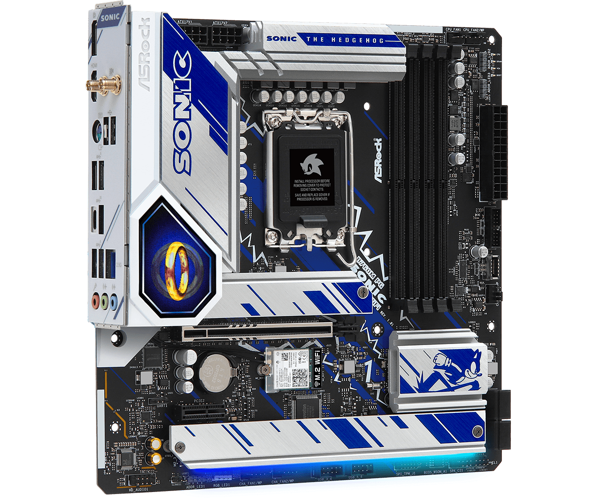 Motherboard ASRock B760M PG SONIC WiFi LGA 1700 DDR5 Micro ATX