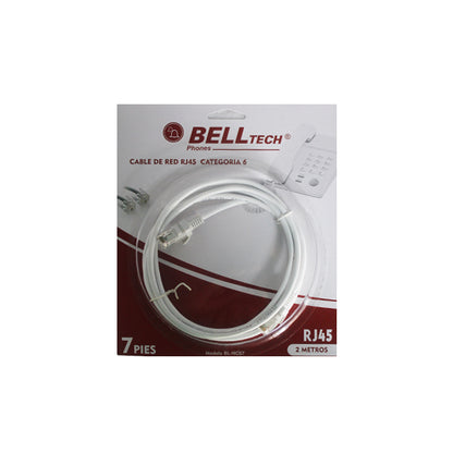 Cable  BellTech Cable de red RJ45 7ft