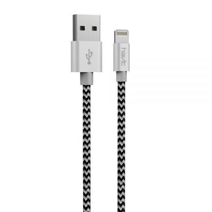 Cable Havit HV-CB728X Lightning iPhone 2.1 A Gris