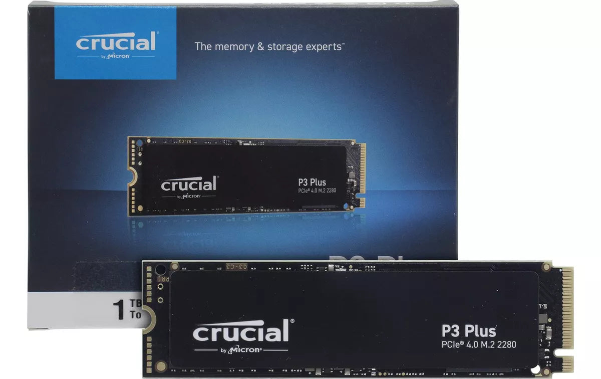 SSD NVMe Crucial P3 Plus 4TB PCIe Gen4 3D NAND