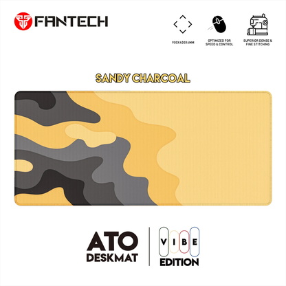 Mouse Pad Fantech MP905 ATO VIBE SANDY CHARCOAL