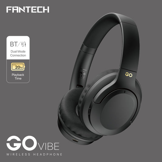 Headset Fantech WH05 GO VIBE NEGRO