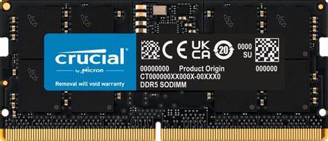 RAM Laptop Crucial RAM 32GB Kit (2x16GB) DDR5 5600MHz