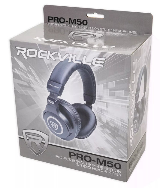 Headsets Rockville PRO-M50 Studio Stereo