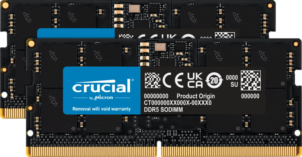 RAM Laptop Crucial RAM 32GB Kit (2x16GB) DDR5 5600MHz