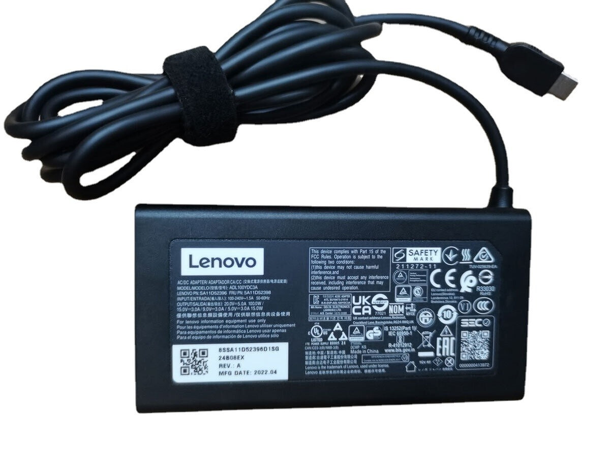 Cargador Lenovo 100W USB C ADL100YDC3A